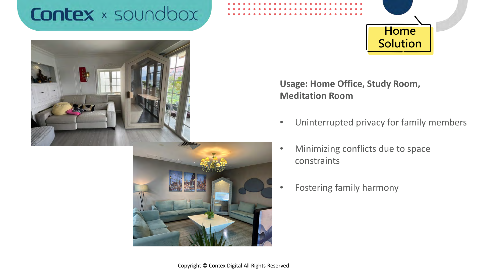 Home POD in residential setting